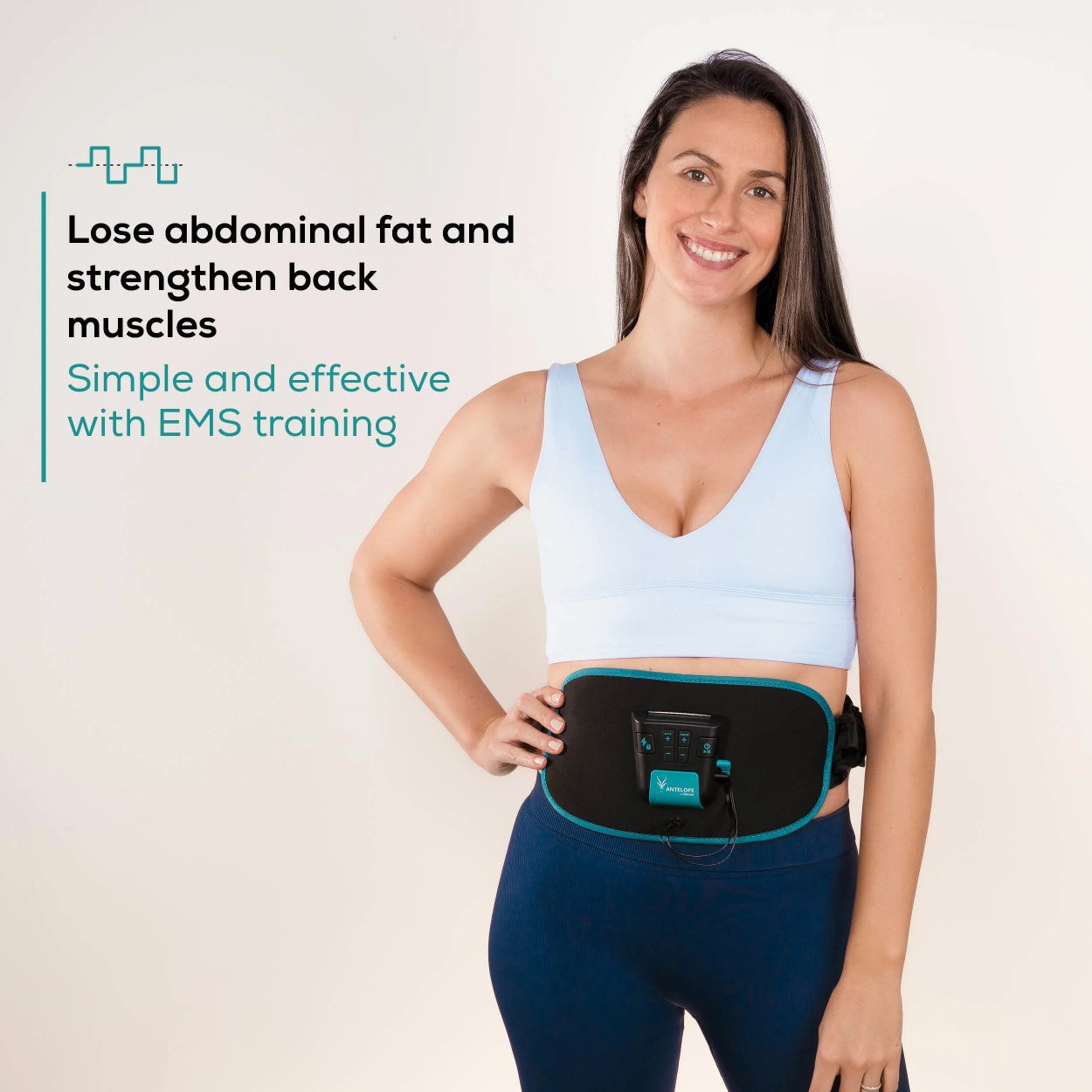 Antelope by Beurer Corefit II EMS Central Abdominal & Lower Back Muscles Toning Belt: Burn Fat & Build Muscle