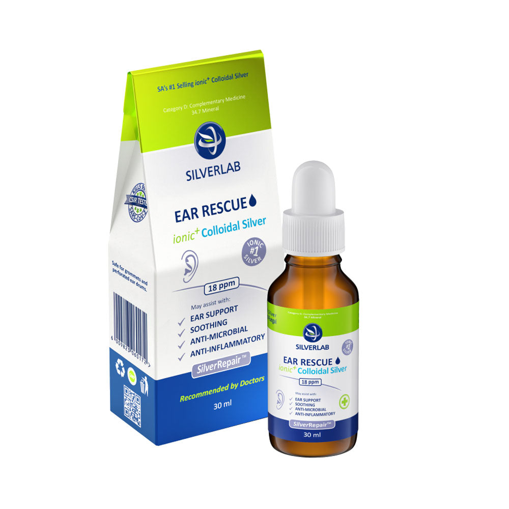 Silverlab Ear Rescue - 30ml (Glass Dropper)
