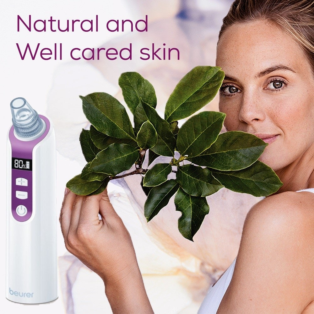 Beurer FC 41 Pore Cleanser: Power Deep Vacuum Cleanser Rechargeable via USB