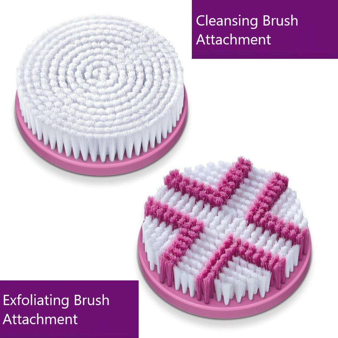 Beurer FC 55 Rechargeable Body Brush: Cleanse & Exfoliate. Removeable Handle. Waterproof