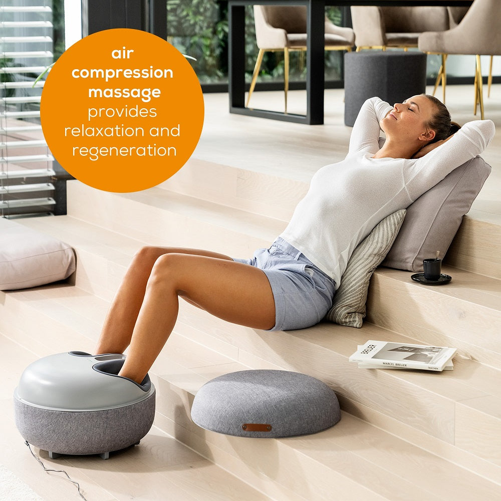 Demo - Beurer 2-in-1 Shiatsu Foot Massager & Foot Stool FM 120
