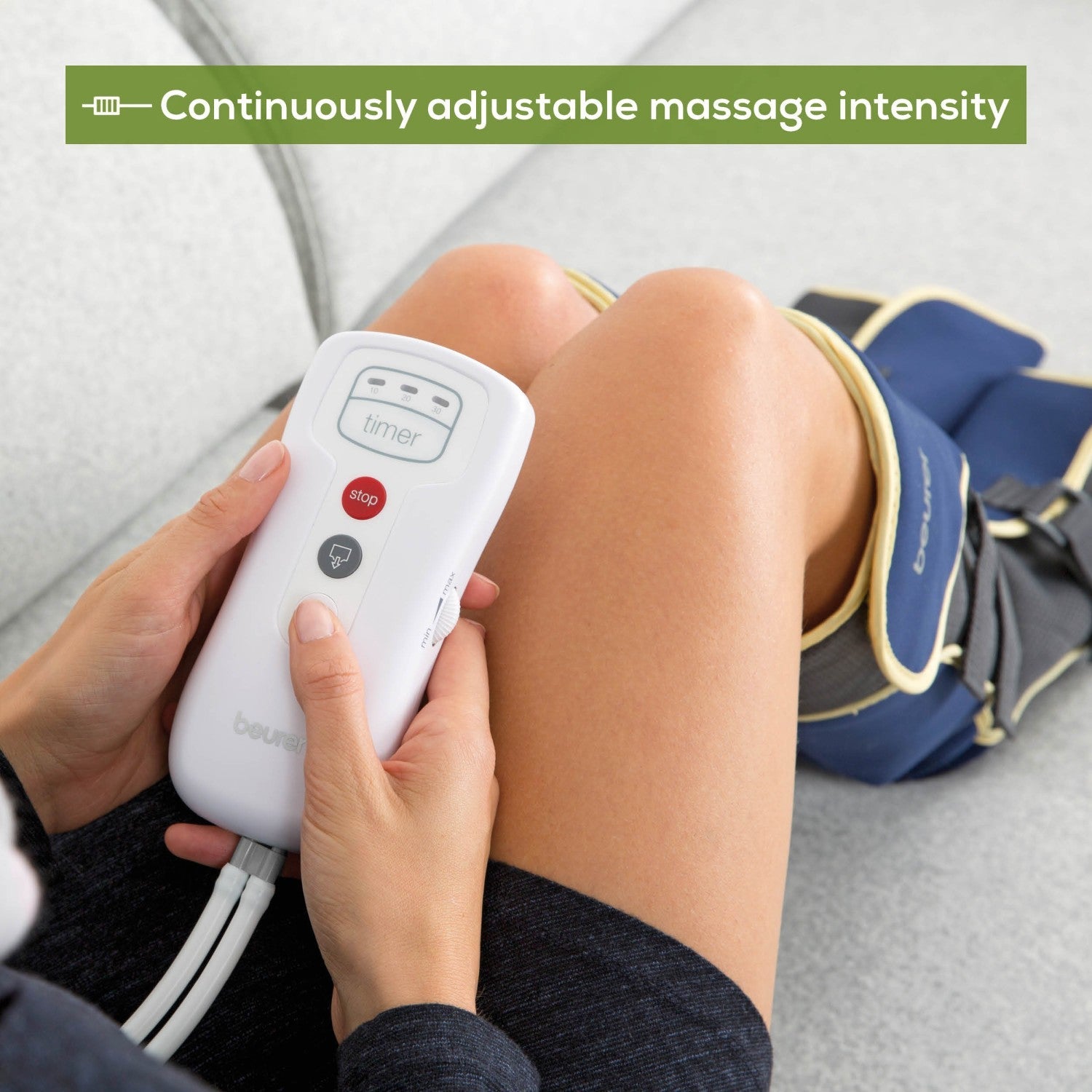 Beurer Germany Vein Trainer - Revitalising Leg Compression Massager FM 150