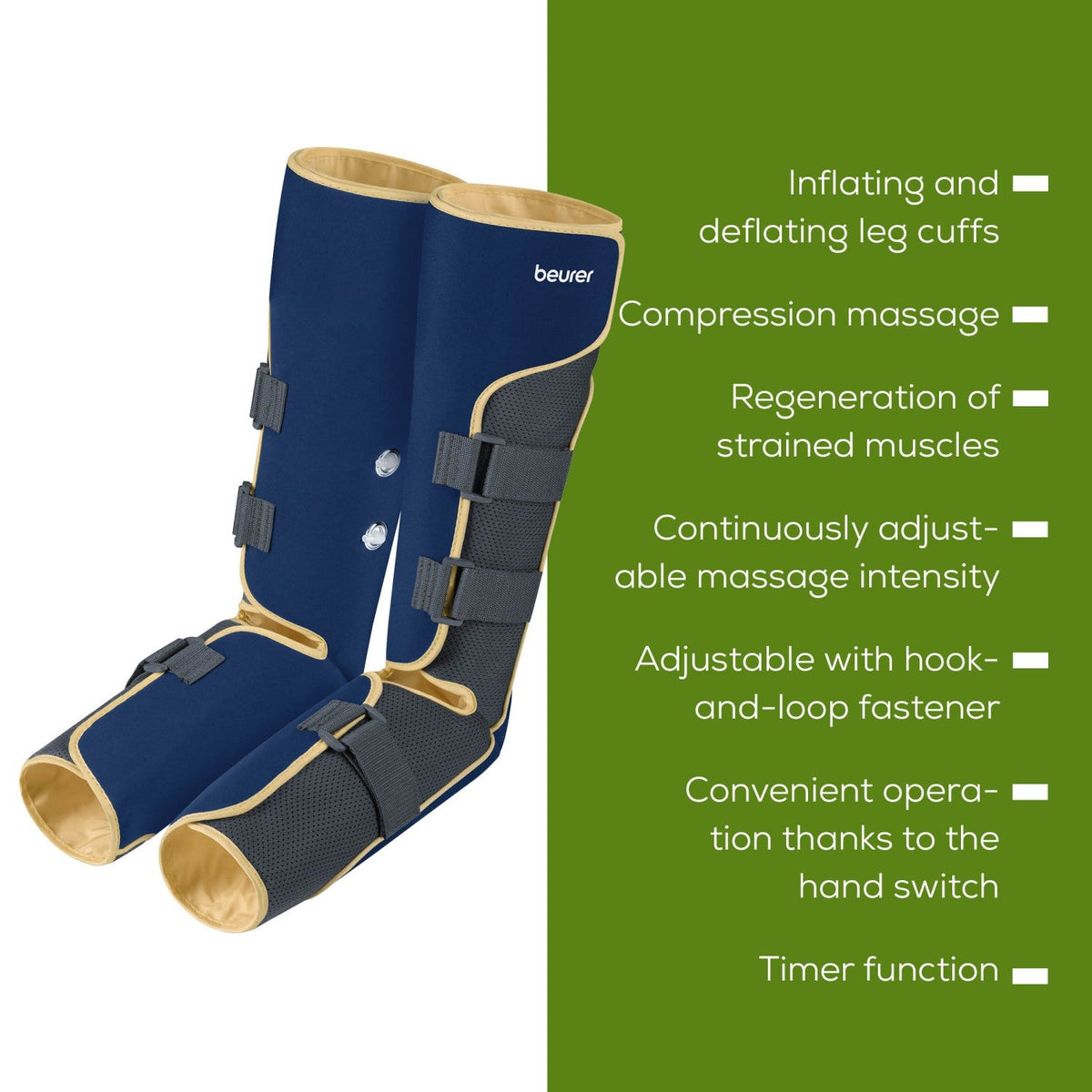 Beurer Germany Vein Trainer - Revitalising Leg Compression Massager FM 150