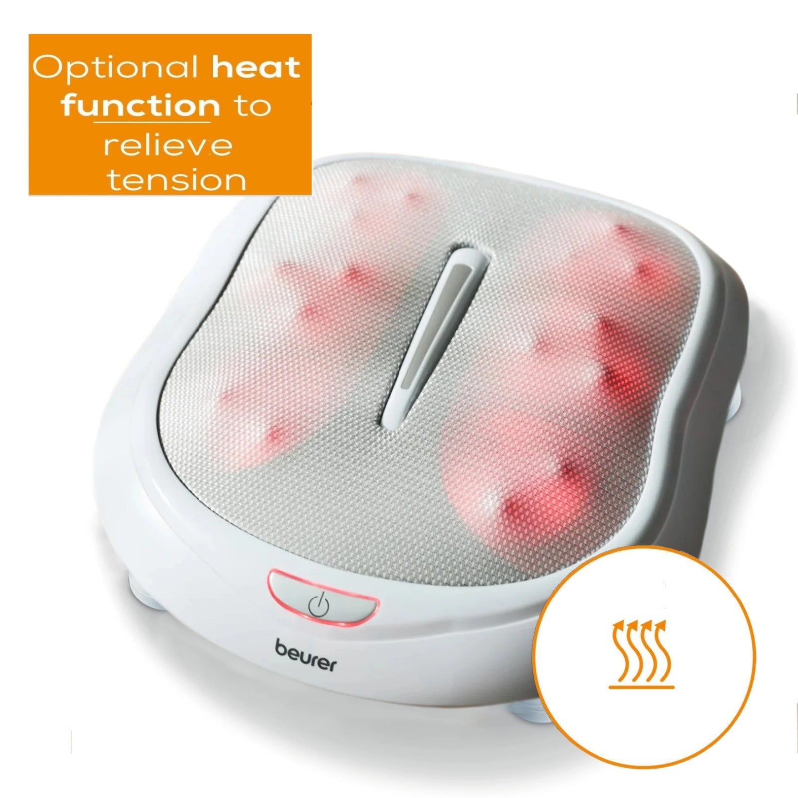 Beurer Germany Shiatsu Foot Massager | Optional Heat Therapy | Relax | Aid Circulation | FM 60