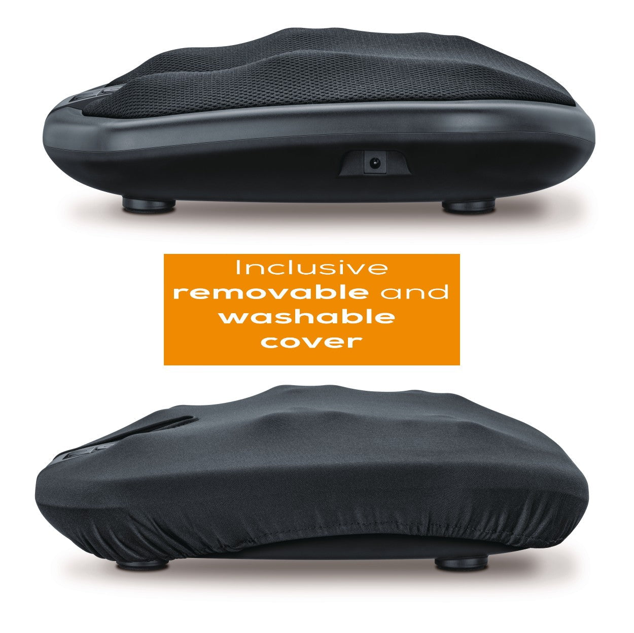 Beurer Shiatsu Foot & Back Massager: Heat Function & 3 Speed Options FM 70