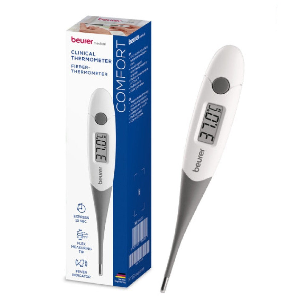 Beurer FT 16 Instant Clinical Thermometer | Oral, Rectal & Armpit Use | Fast & Accurate