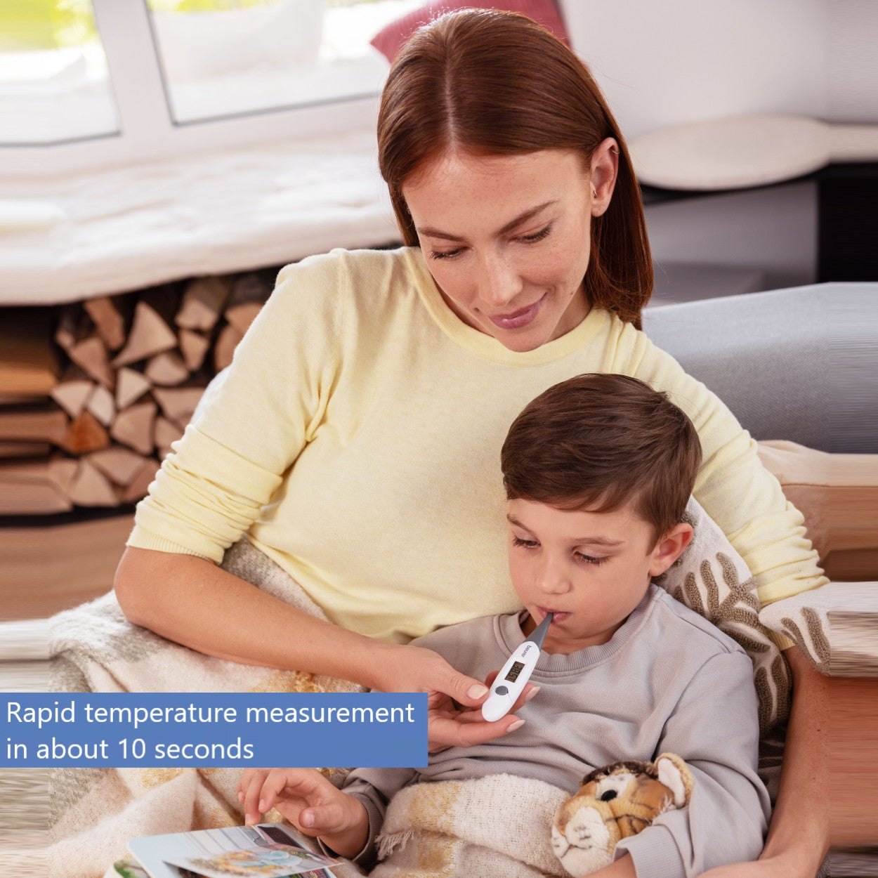 Beurer FT 16 Instant Clinical Thermometer | Oral, Rectal & Armpit Use | Fast & Accurate