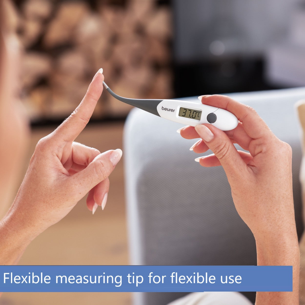 Beurer FT 16 Instant Clinical Thermometer | Oral, Rectal & Armpit Use | Fast & Accurate