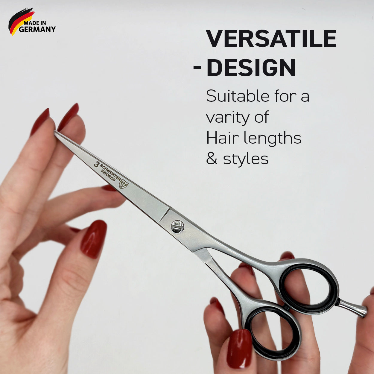 Kellermann 3 Swords Hair Scissors | 15cm / 6" | Stainless-Steel | FU 700