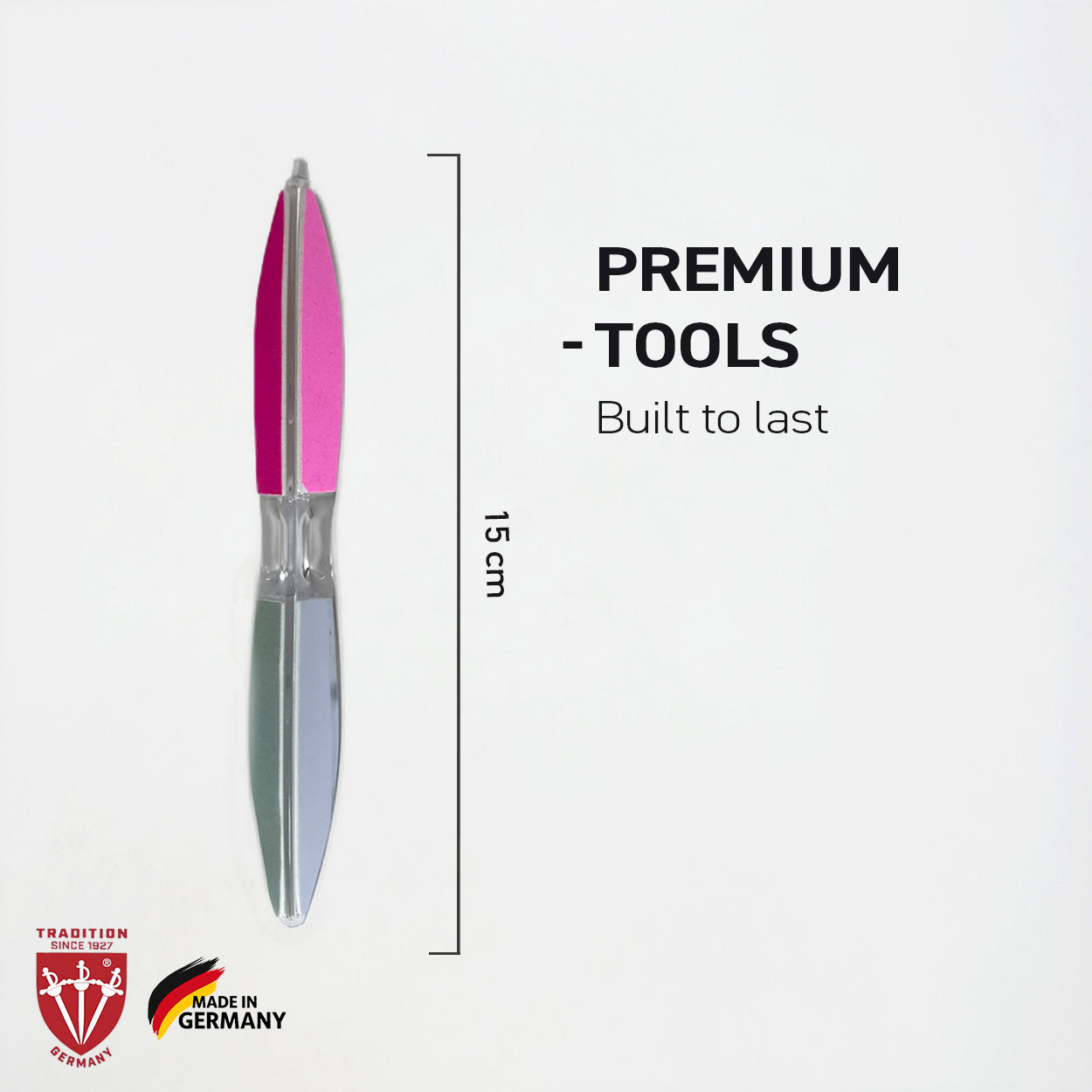 Kellermann 3 Swords 6-Way Nail Buffer: Smooth, Buff and Shine FU 7149