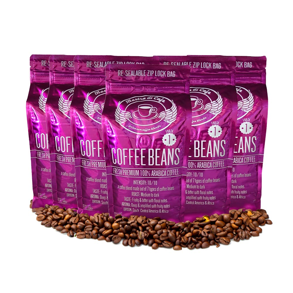 Mostra Di Cafe Forza #1 Coffee Beans 1kg - Box of 6