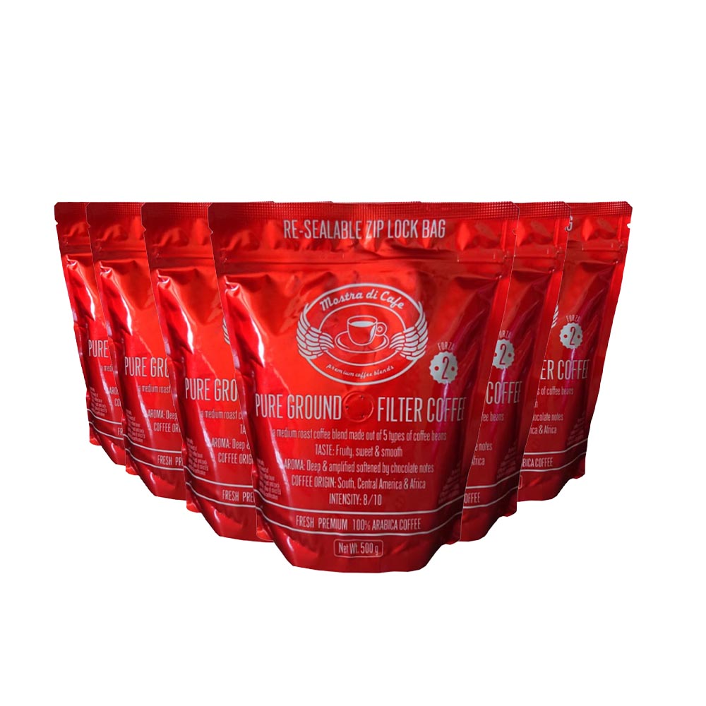 Mostra Di Cafe Forza #2 Ground Coffee 500g - Box of 6