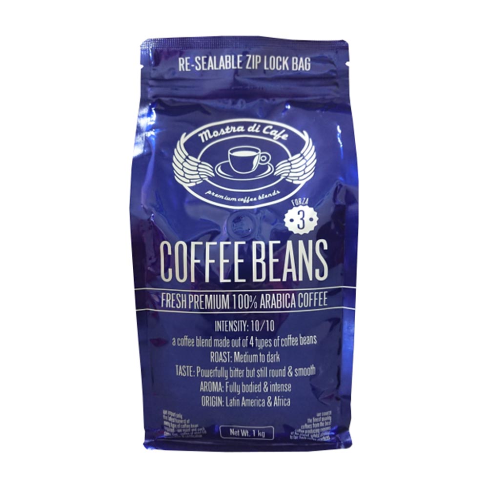 Mostra Di Cafe Forza #3 Coffee Beans 1kg - Box of 6