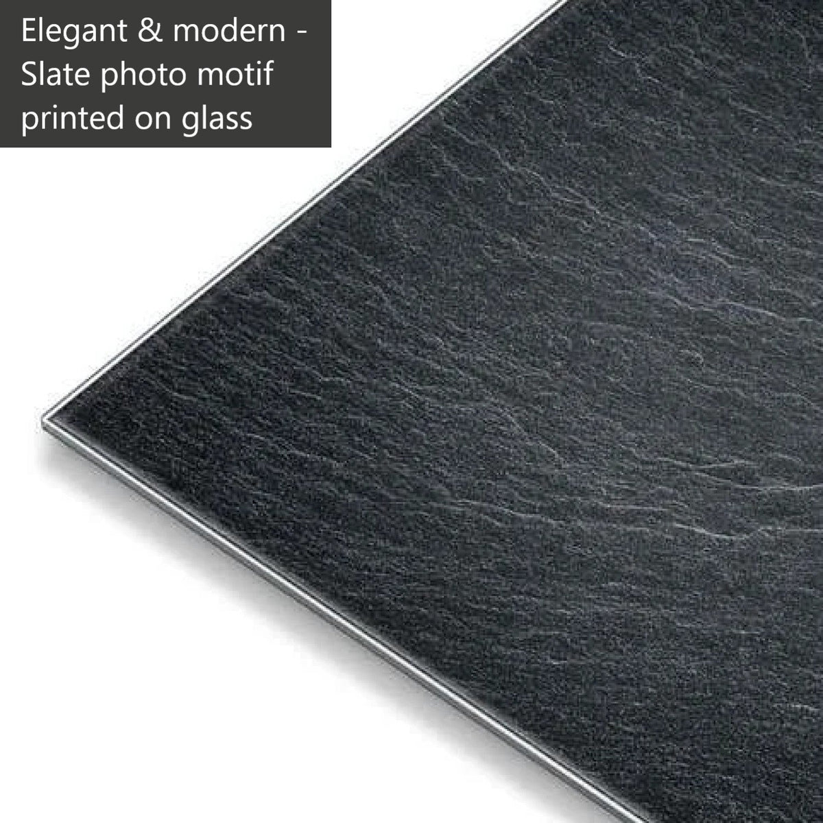 Beurer GS 203 Personal Bathroom Scale | Slate Print on Safety Glass | 150kg Weight Capacity