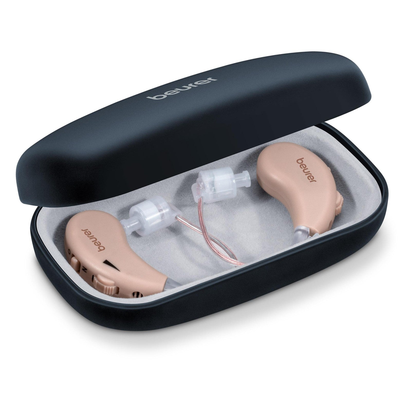 Beurer Germany HA 55 Personal Hearing Amplifiers. Rechargeable. RIC Design. Set of 2