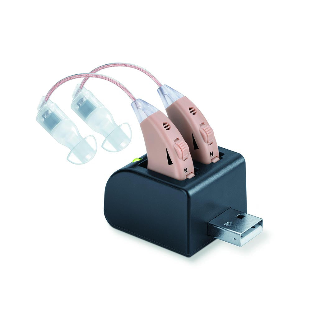 Demo - Beurer HA 55 Pair of Personal Hearing Amplifiers - Rechargeable RIC Design