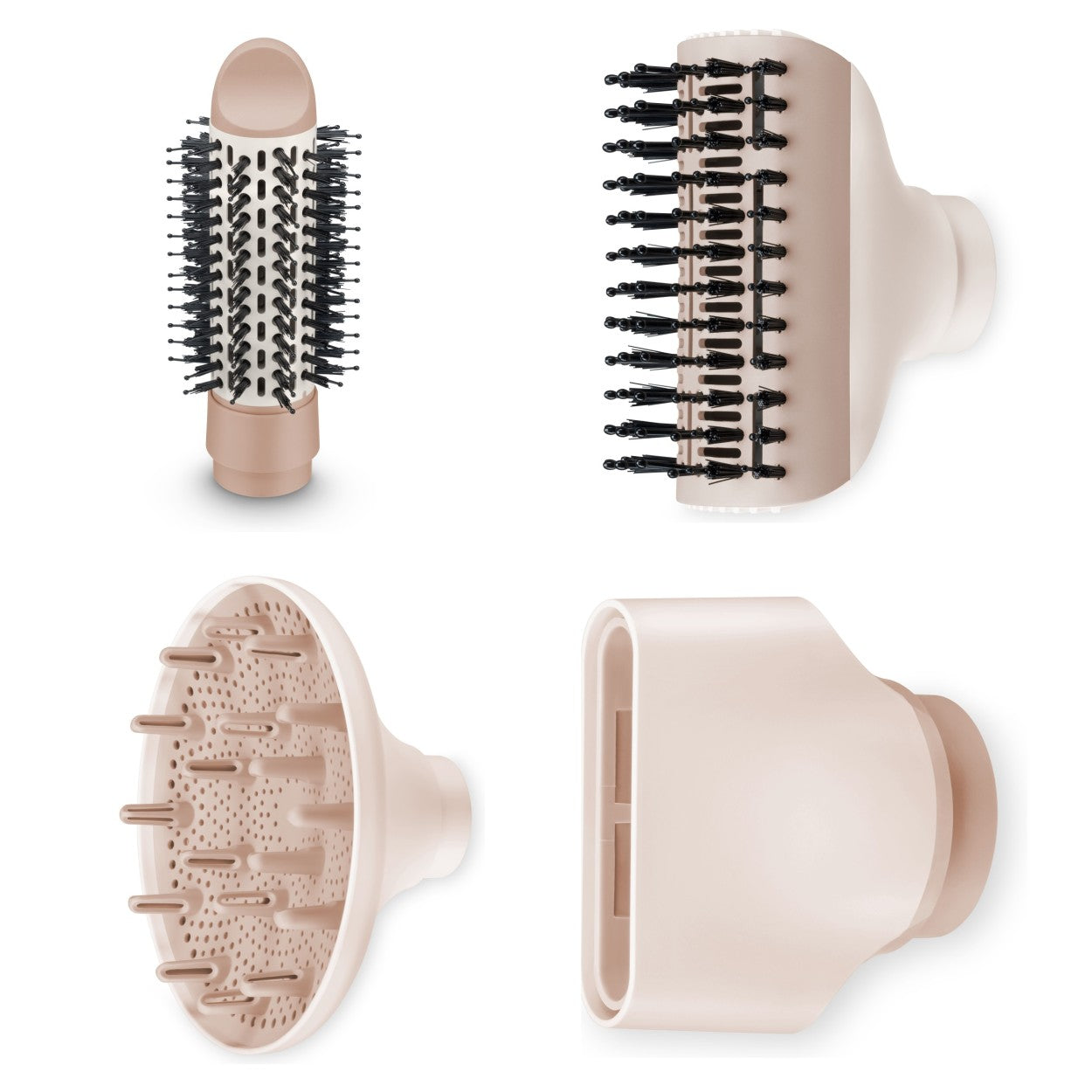 Beurer HC 150 One-Step Hair Dryer & Styler with 4 Attachments | Ionic | Foldable & Light for Travel | 1600W