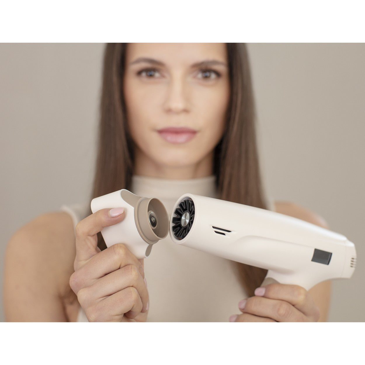 Beurer HC 150 One-Step Hair Dryer & Styler with 4 Attachments | Ionic | Foldable & Light for Travel | 1600W