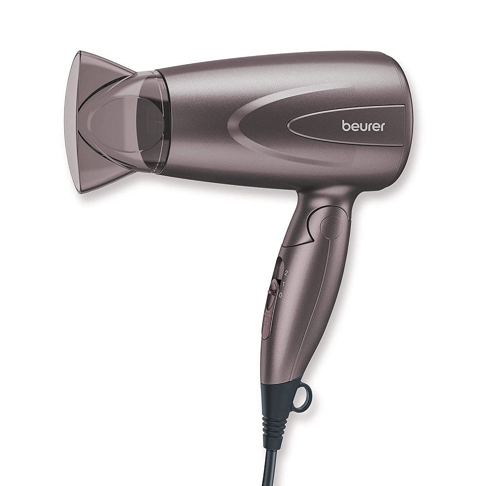 Beurer Hair Dryer HC 17 Compact Travel Hair Dryer with Folding Handle 1300W