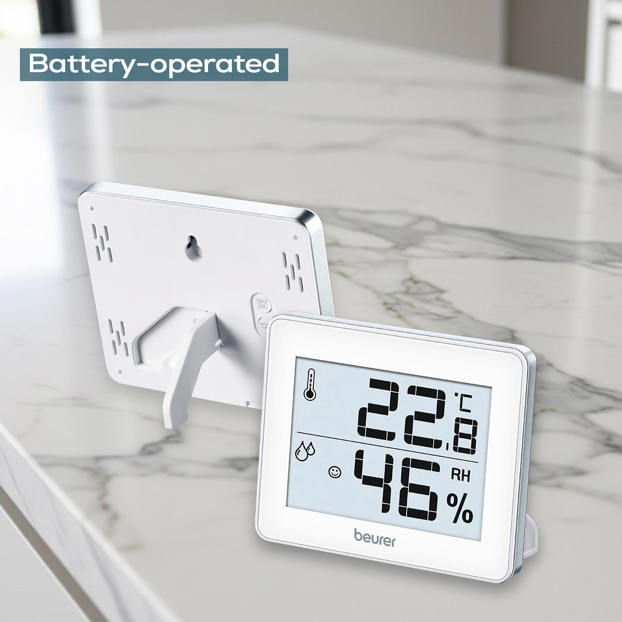 Beurer Germany HM 16 Thermo Hygrometer | Temperature & Humidity Monitor
