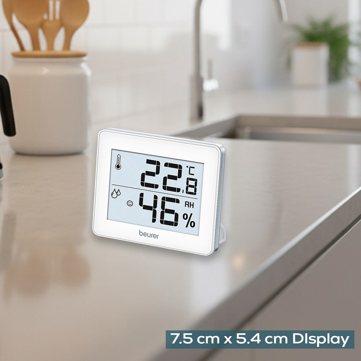 Beurer Germany HM 16 Thermo Hygrometer | Temperature & Humidity Monitor