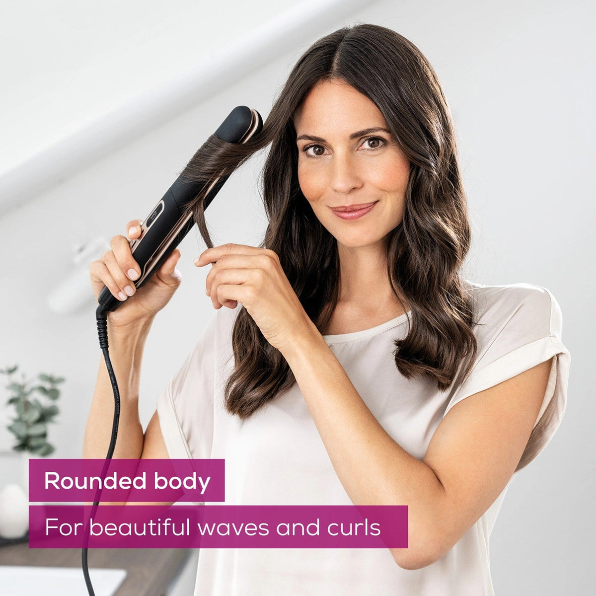 Beurer Germany Hair Straightener & Curler: Heats Up Ready in Seconds HS 100