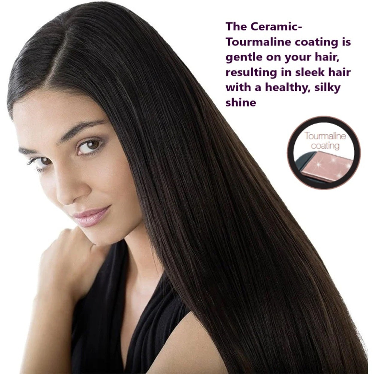 Beurer Hair Straightener / Flat Iron: Fast Heat. Variable Temperature. Straightening, Curl or Wave Options HS 30