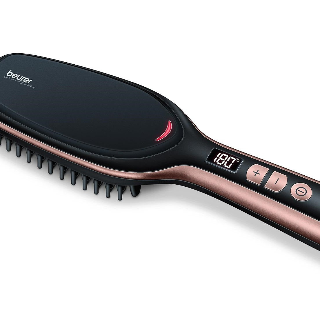 Demo - Beurer HS 60 Hair Straightening Brush with Ceramic Protective Coating