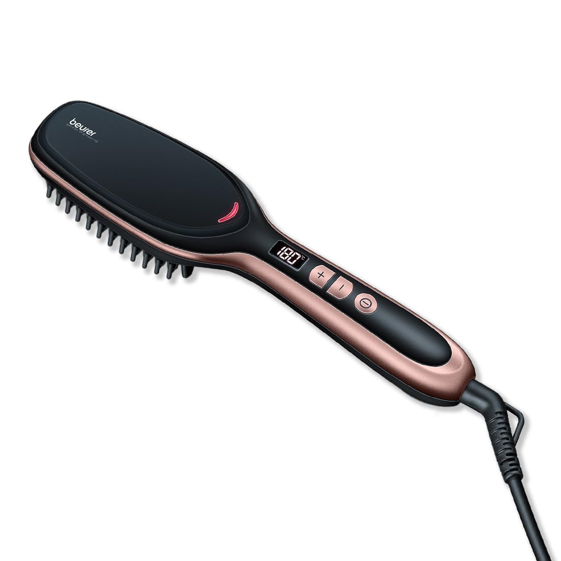 Demo - Beurer HS 60 Hair Straightening Brush with Ceramic Protective Coating
