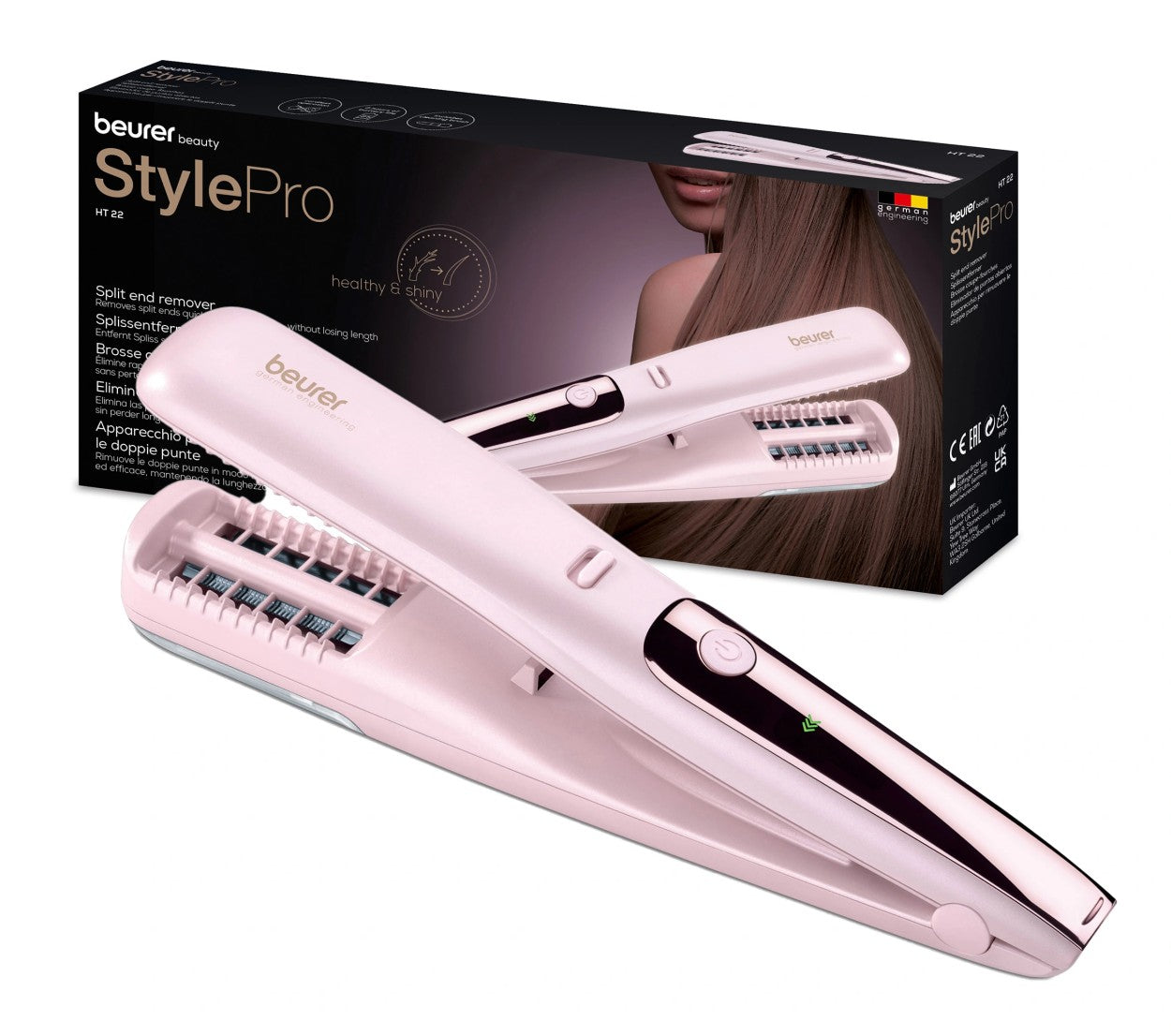 Beurer Germany Split End Trimmer | Cordless, Rechargeable | HT 22