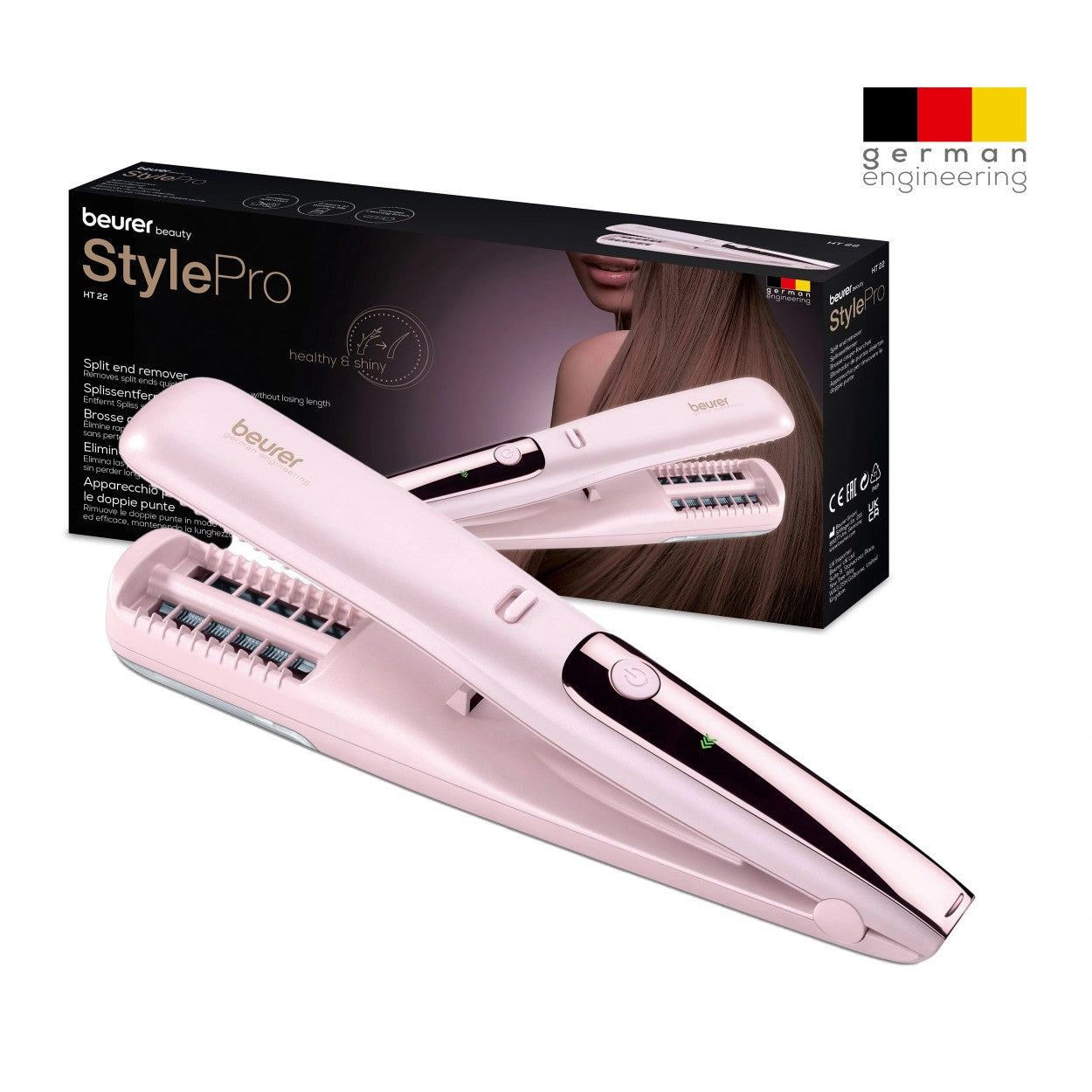 Beurer Germany Split End Trimmer | Cordless, Rechargeable | HT 22