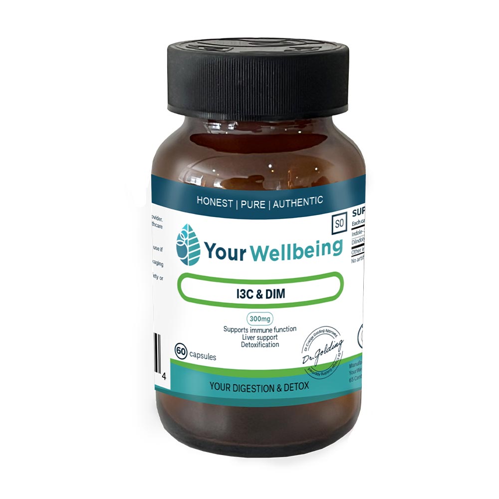 Your Wellbeing I3C & DIM - Supports Immune Function, Liver Support & Detoxification
