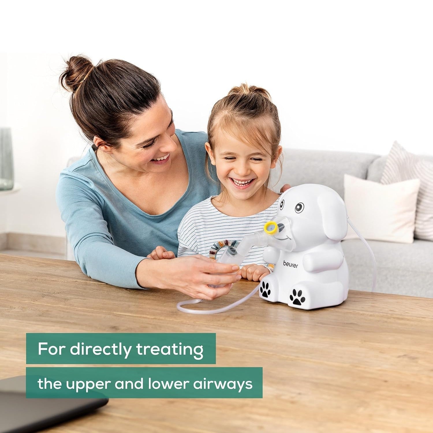 Beurer Nebuliser IH 24 KIDS Dr Dog Nebulizer for Children & Babies 6 Months Up