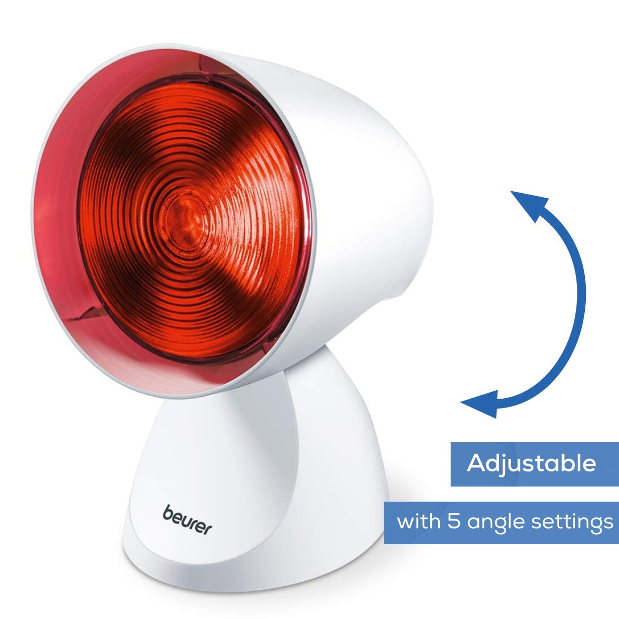 Beurer Germany IL 21 Infrared Heat Lamp 150W: Heal & Soothe Colds, Injury & Pain