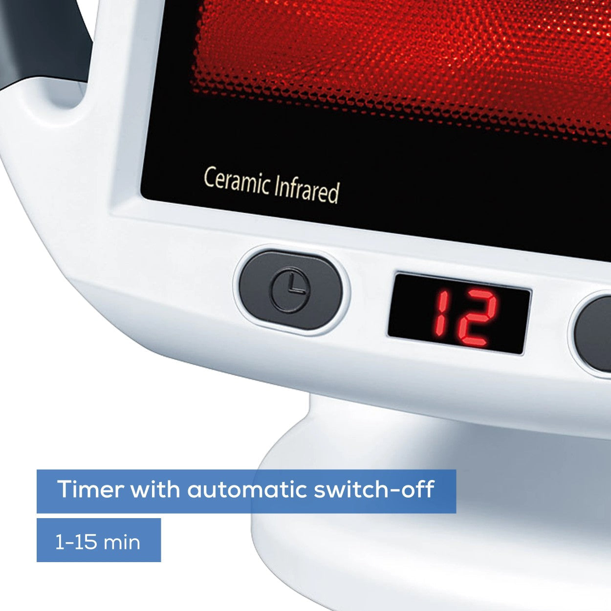 Beurer IL 50 Infrared Heat Lamp | Soothes Colds, Muscle & Joint Strain | Improves Skin Health | 300W