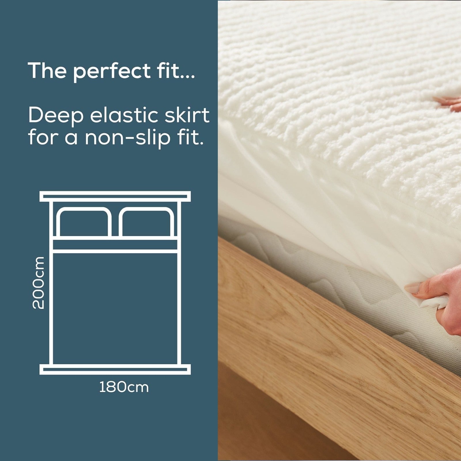 Beurer Germany Indulgence Heated Electric Blanket Mattress Topper | Dual Controls | 6 Heat Settings | Low Energy Use | Super King XL (180 x 200 cm)