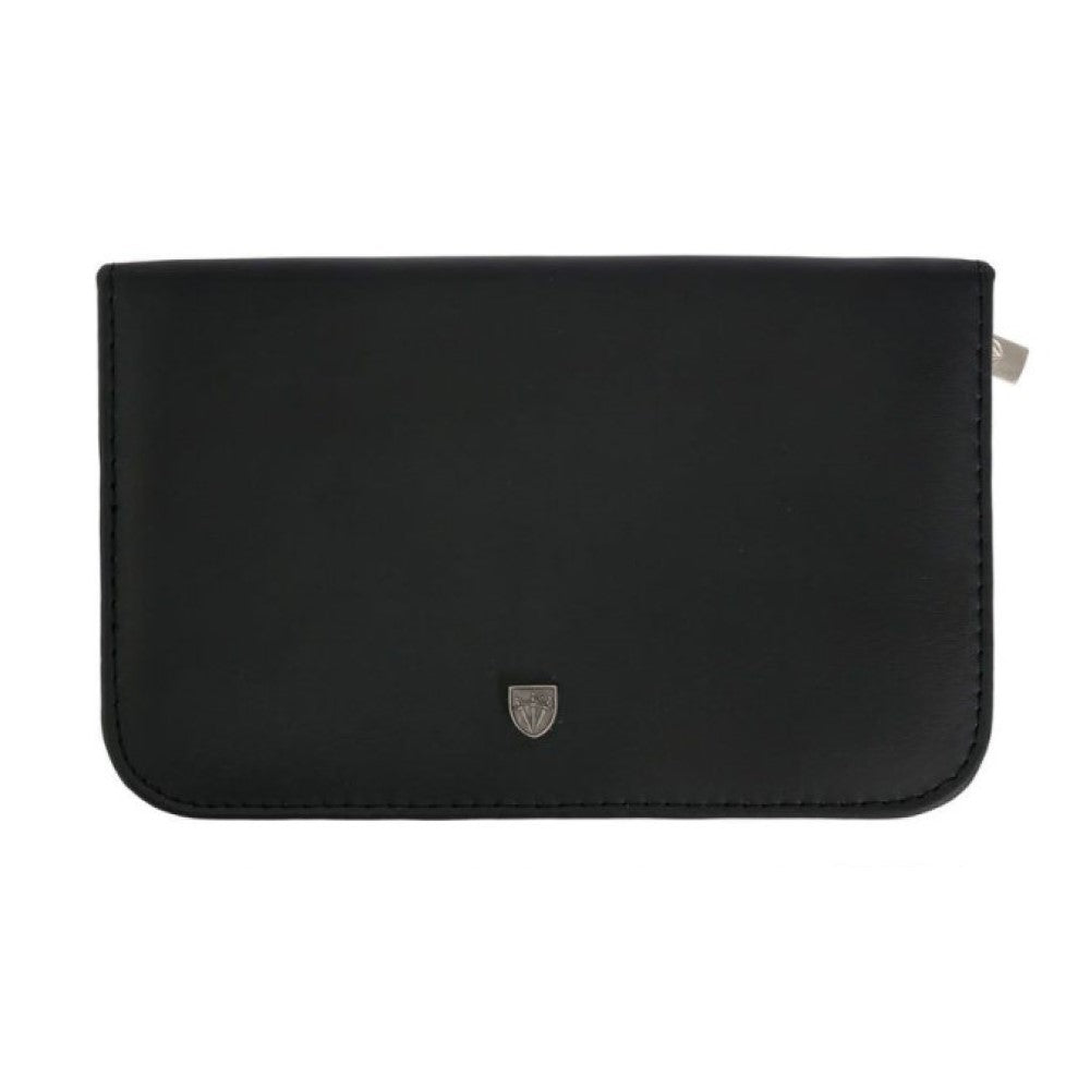 Kellermann 3 Swords Manicure Set: 11 Extra-Fine Quality Steel Tools in a Black Genuine Leather Case L 7871 FN