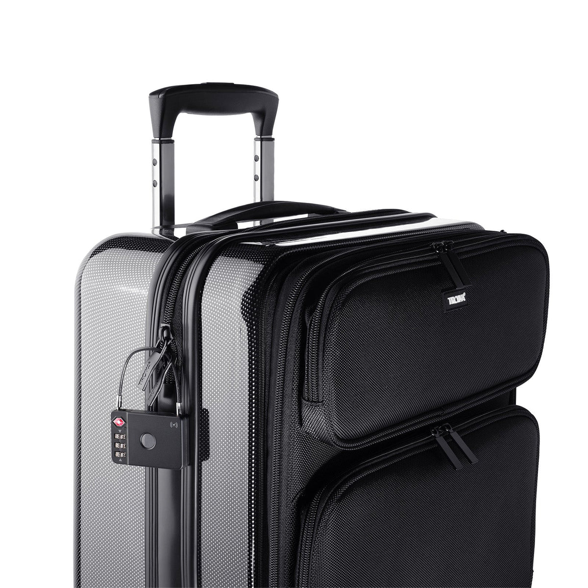 TROIKA Germany Apple Find My TSA Luggage Lock | Anti-Theft Travel Lock