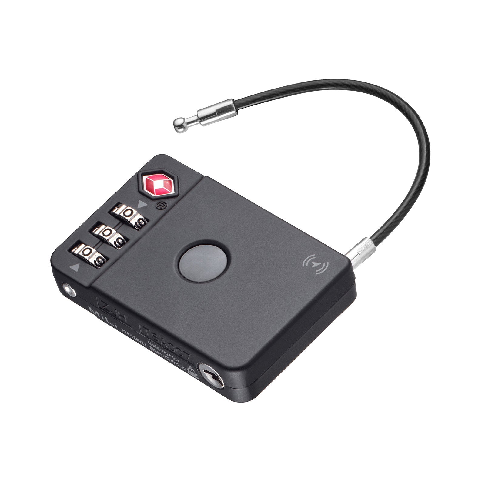 TROIKA Germany Apple Find My TSA Luggage Lock | Anti-Theft Travel Lock