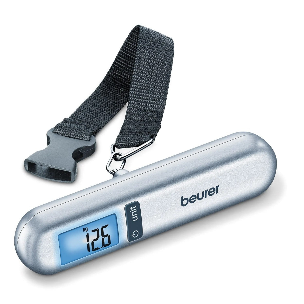 Beurer LS 06 Luggage Scale with Integrated Tape Measure | Small & Portable | Fits in Your Handbag | 40kg Capacity | 10g Precision