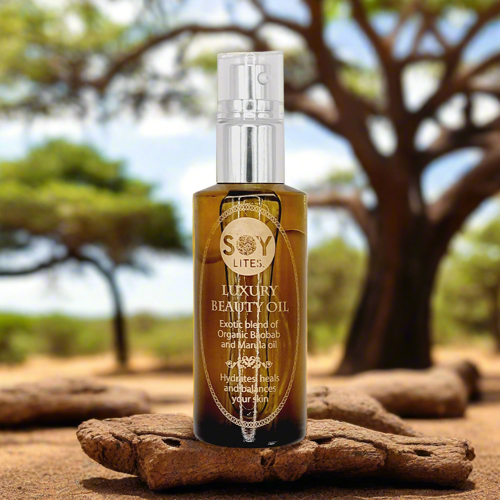 SoyLites Luxury Beauty Oil - With Baobab & Marula Oil (50ml)