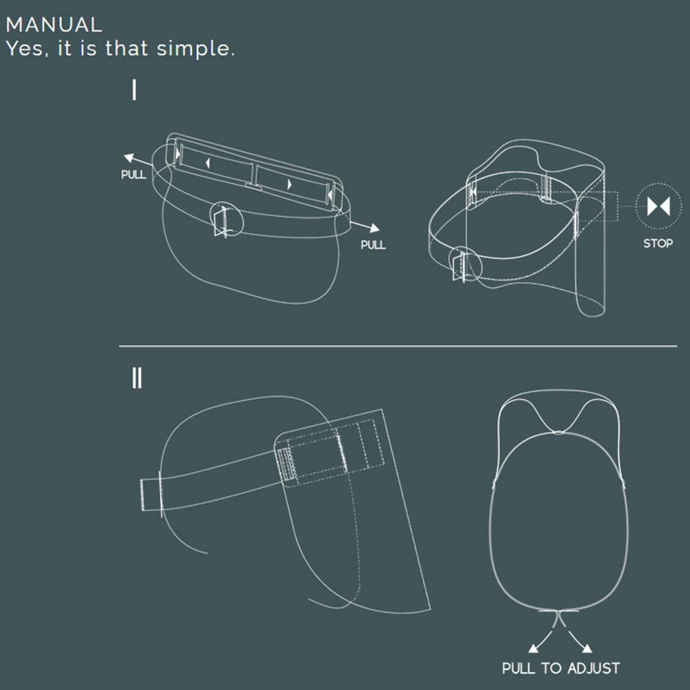 viraShade m-frame Premium Face Shield