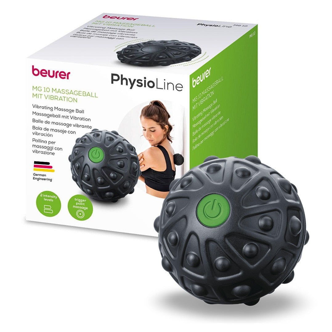 Beurer Massage Ball MG 10 Vibrating Targeted Trigger Point Relief On-the-Go