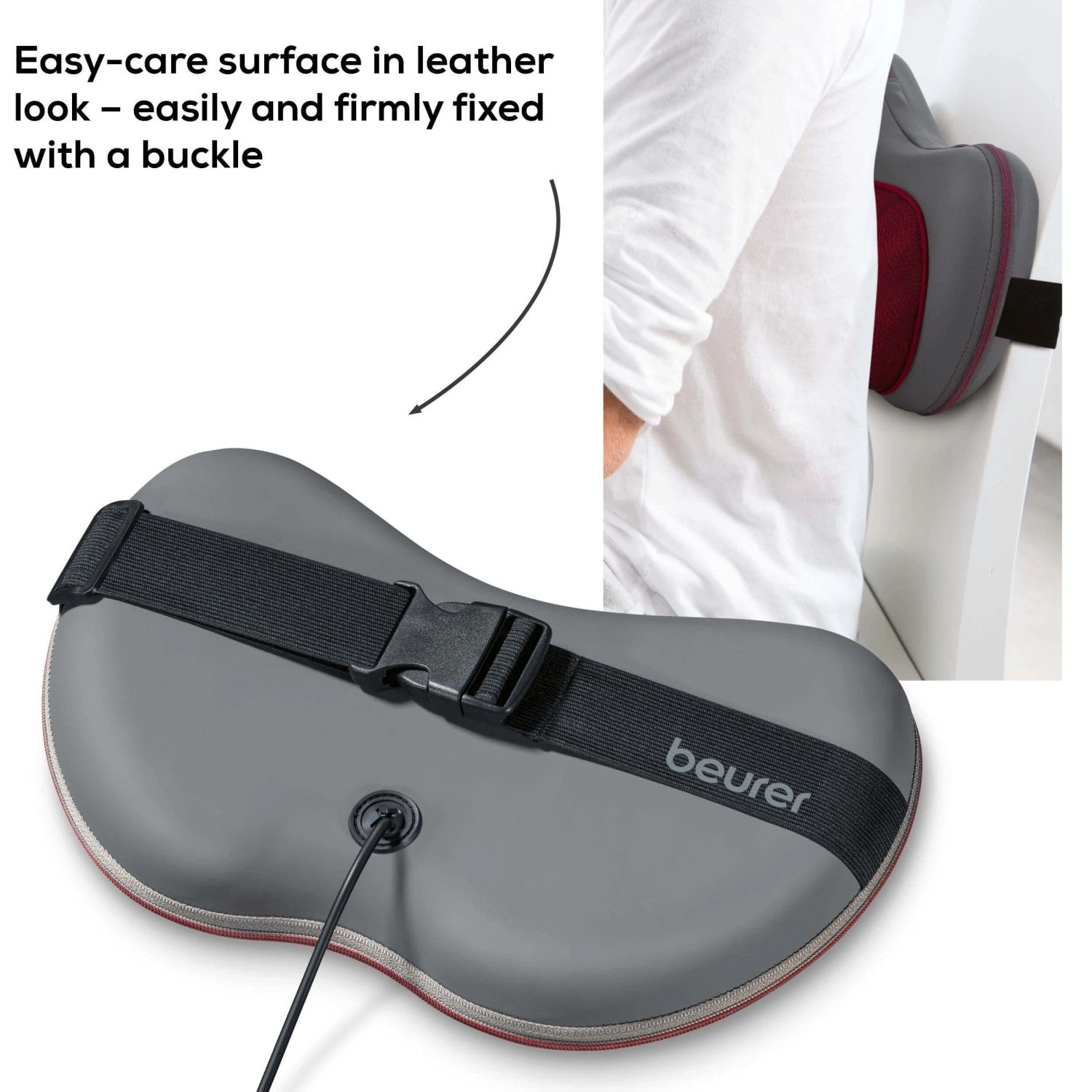 Demo - Beurer MG 149 Shiatsu Massage Cushion for Back, Neck & Legs: Relax & Relieve Tension