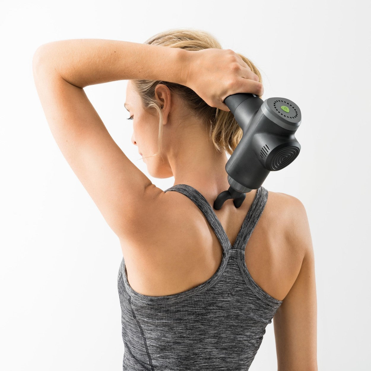 Beurer MG 180 Rechargeable Massage Gun with 6 Attachments: Targeted Deep-Tissue Muscle Massager