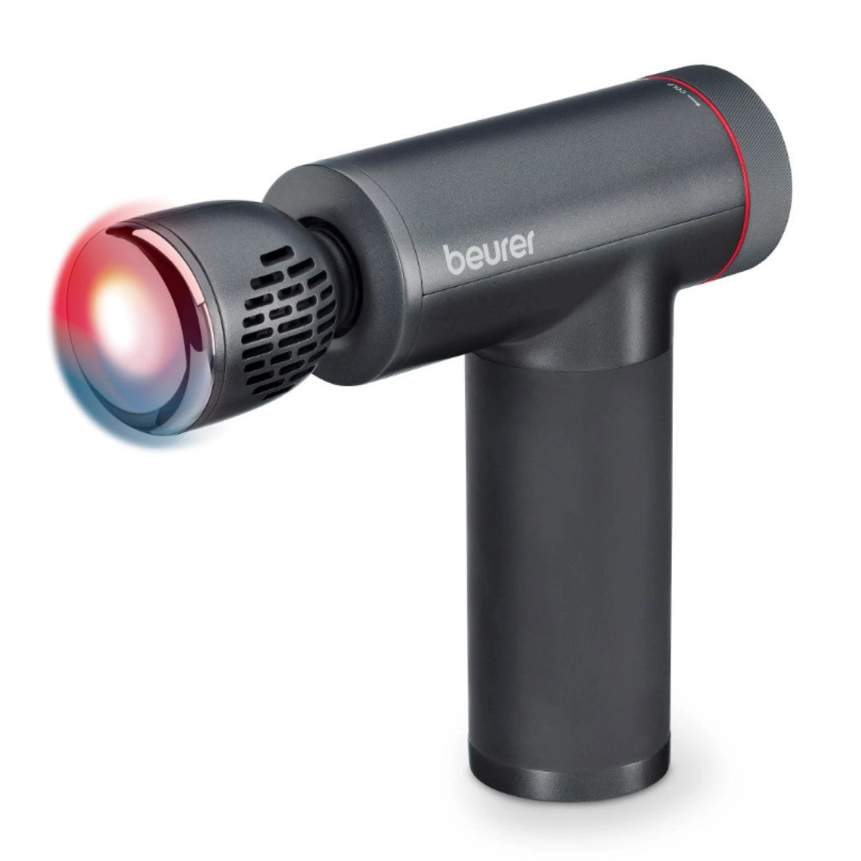 Beurer MG 195 Massage Gun: Hot & Cold Trigger Point Massage, 9 Intensities, 7 Attachments