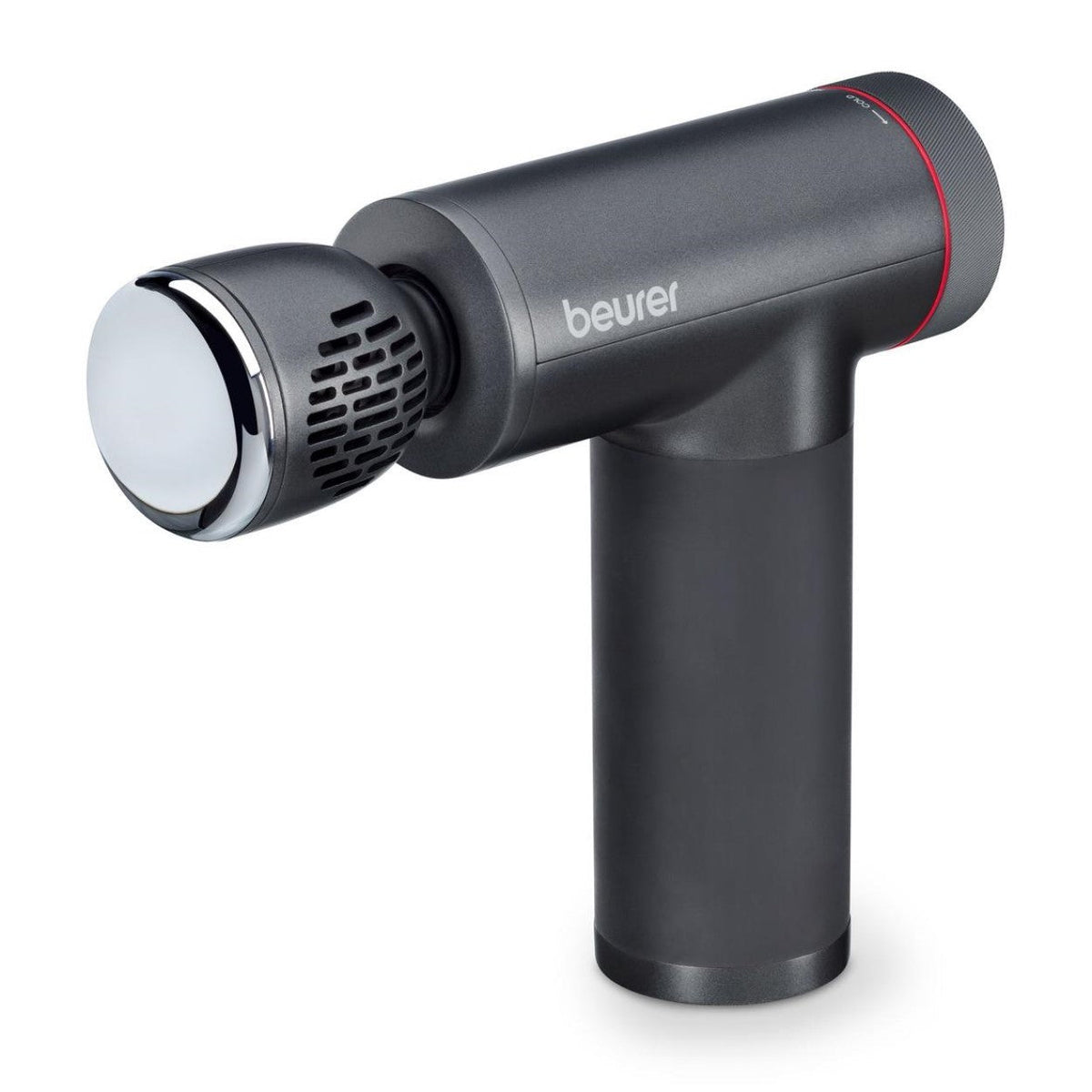Beurer MG 195 Massage Gun: Hot & Cold Trigger Point Massage, 9 Intensities, 7 Attachments