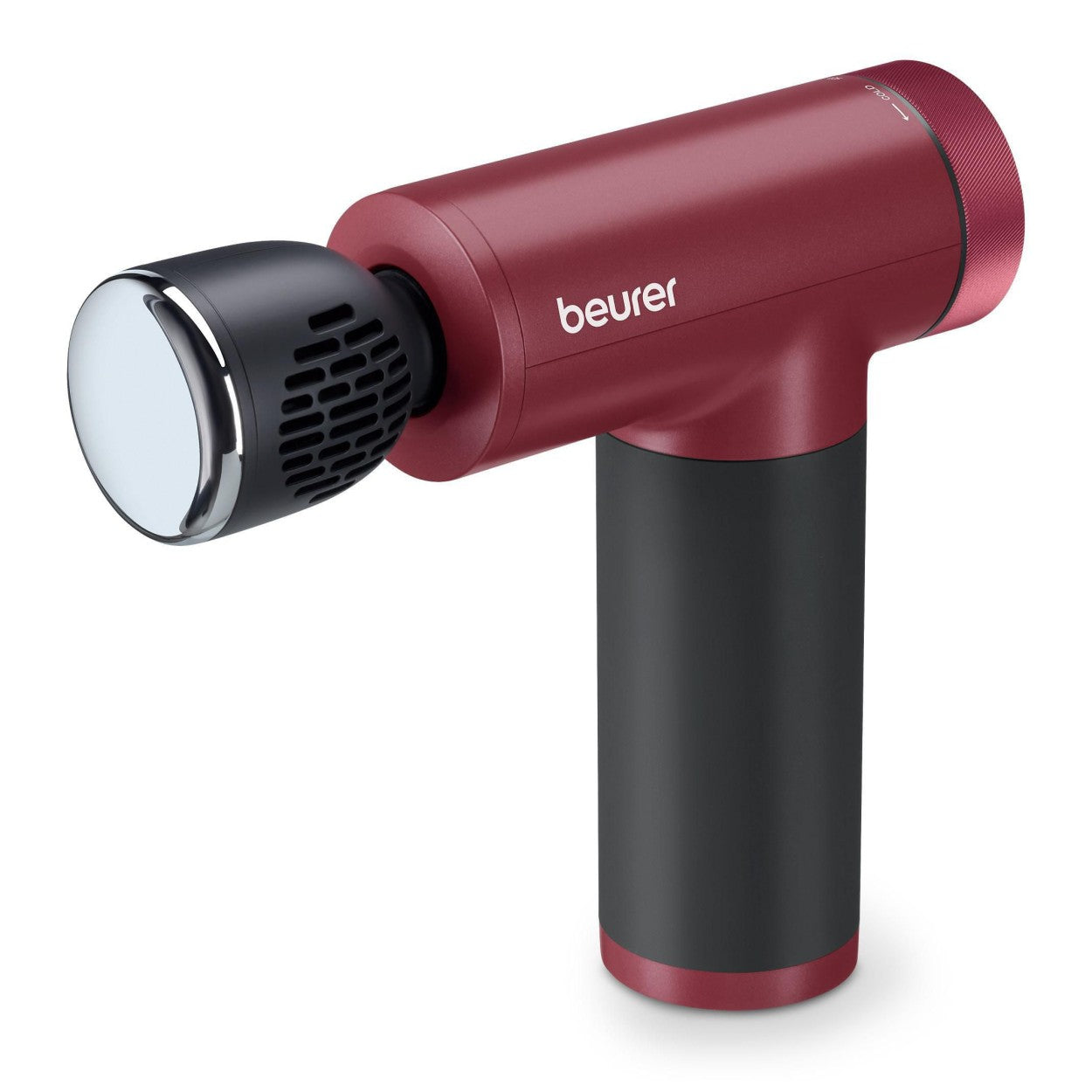 Beurer MG 195 LE25 Massage Gun | Hot & Cold Trigger Point Massage | 7 Attachments | 9 Modes | USB Rechargeable