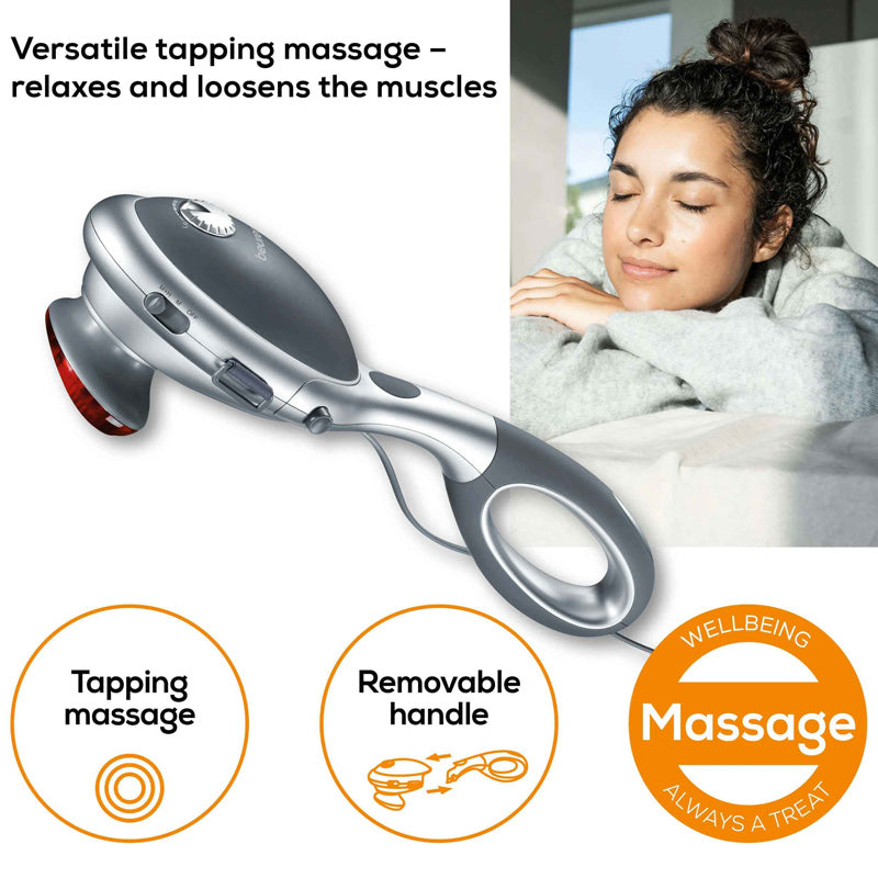 Beurer Germany Infrared Tapping Massager | Deep Tissue | Handheld | MG 70