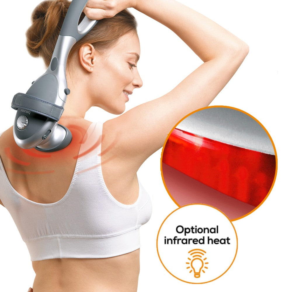 Beurer Germany Infrared Tapping Massager | Infrared Heat Option | Neck to Legs | MG 70